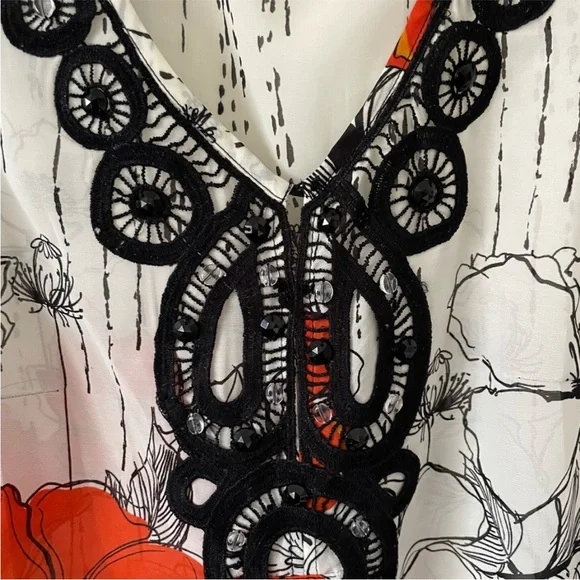 Piano Ladies Pullover Blouse, Size S - Picture 2 of 6